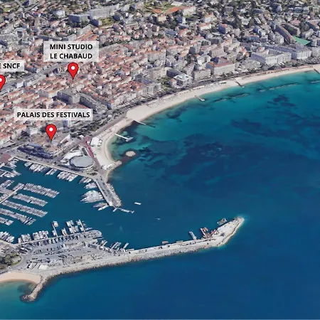 Mini Le Chabaud Scls - Wifi, Clim, Centre-ville Apartman Cannes